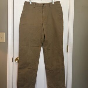 COPY - Men’s Orvis NWOT dark tan work pants. Sz 35 x 33. Rugged-Heavyweight.